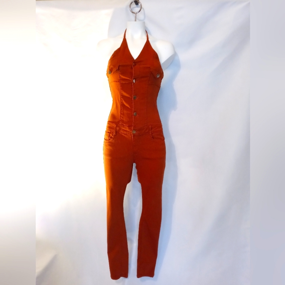 Dark Brown Jumpsuit